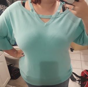 *LAST CHANCE* Sea Foam Green Sweater